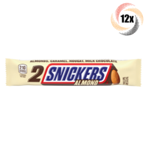 12x Packs Snickers Almond King Size Candy Bars | 2 Bars Per Pack | Fast Shipping - £24.38 GBP