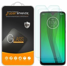 2-Pack Tempered Glass Screen Protector For Motorola Moto G7 - £14.13 GBP