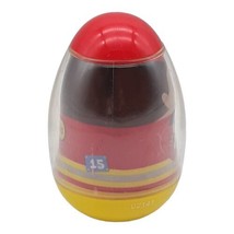 Hasbro Weebles Wobbles #15 Fire Fighter Holding Dalamation Pup 2009 Red Yellow - £7.45 GBP