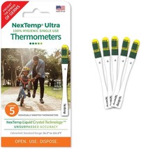 Ultra Single Use Thermometers Individually Wrapped Disposable First Aid ... - £15.65 GBP