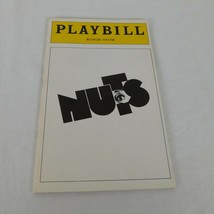 Nuts Playbill May 1980 Biltmore Theatre Anne Twomey Dave Florek Hansford... - £6.17 GBP
