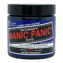 Manic Panic Semi-Permanent Hair Color Cream After Midnight 4 Oz - £9.38 GBP