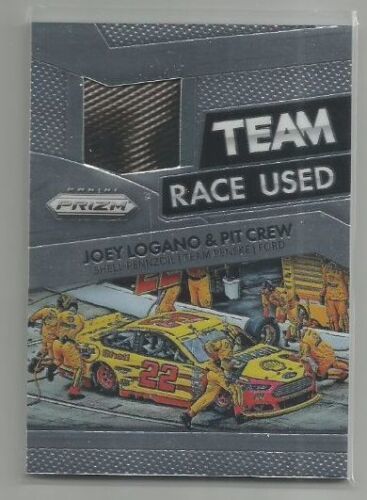 Primary image for JOEY LOGANO & PIT CREW 2016 PANINI PRIZM TEAM RACE USED TIRE INSERT CARD #RT-JL