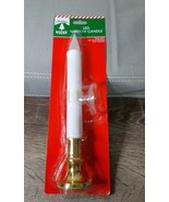 (1) Christmas House 9&quot; Battery Operated LED Window Candles Flicker Effec... - $155.08 MXN