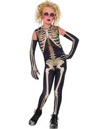 DRAMA QUEEN SKELEE GIRL CHILD HALLOWEEN COSTUME GIRLS SIZE LARGE 12-14 - €24,40 EUR