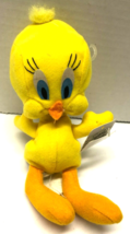 Looney Tunes 7&quot; Beanie Vintage TWEETY BIRD Plush Figure - £3.86 GBP