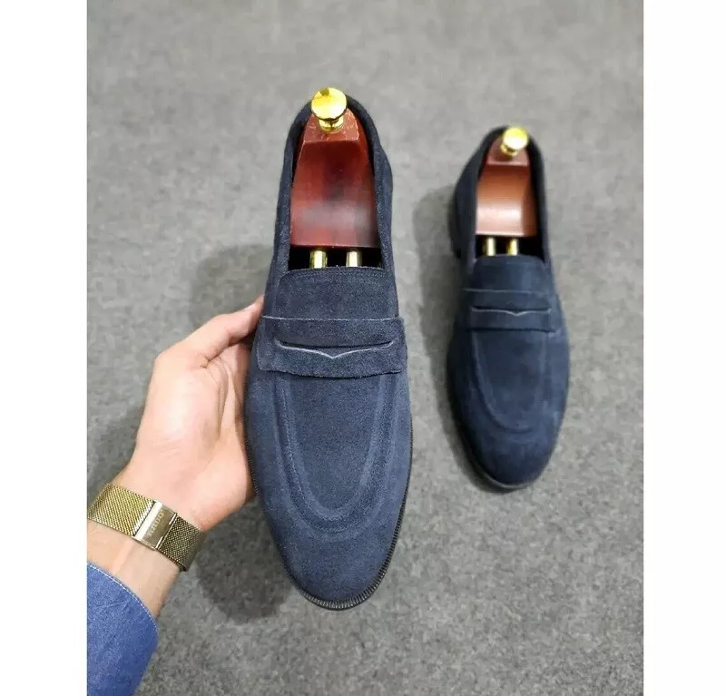 Custom Made Shoes Men, Handmade Leather Shoes Men, Men&#39;s Dress Shoes, De... - £125.68 GBP