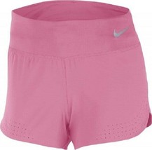 Nike AQ5416 Eclipse 3&quot; Running Shorts Magic Flamingo/Reflective Silver ( XL ) - £69.56 GBP