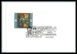 1985 AUSTRIA Christmas Card - Christkindl J10 - £2.37 GBP