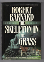Robert Barnard Skeleton In The Grass First Edition Mystery Hc Dj Promo Sheets - £10.60 GBP