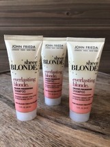 (3) John Frieda Everlasting Blonde Shampoo 1.5 oz. Travel Size Discontinued - £10.99 GBP