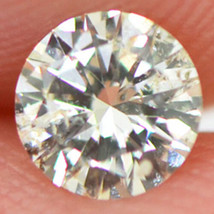 0.30 Carat Round Shape Diamond H/SI1 Certified Natural Enhanced 4.52X4.49 MM - £211.82 GBP