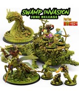 3D Printed Print Your Monsters Swamp Swamp Invasion Full Set 28mm - 32mm... - $67.24+