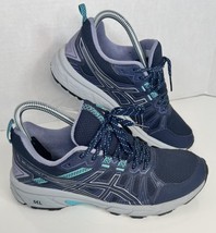 Asics Womens Gel Venture 7 1012A476 Blue Running Shoes Sneakers Size 8 - £14.66 GBP