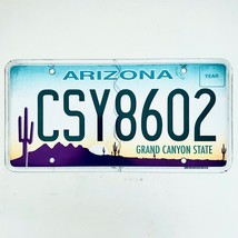  United States Arizona Grand Canyon Passenger License Plate CSY8602 - £13.21 GBP