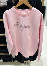 NWT UNIQLO UT Sanrio Characters My Melody Pink Graphic Long Sleeve Sweat... - $42.80