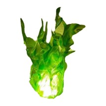 Halloween Floating Prop Fake Ghost Fire Fireball Prop For Halloween Decor Green - £15.69 GBP