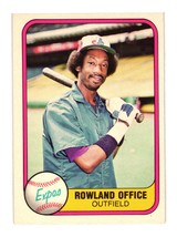 1981 Fleer #147 Rowland Office Montreal Expos - £2.24 GBP