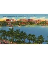 Mirror Lake Unposted Vintage Postcard St. Petersburg Florida The Sunshin... - £11.84 GBP