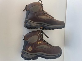 TIMBERLAND Women&#39;s Gore-Tex Brown Leather Hiking Outdoor Boots 15631 Size 7 - $62.99