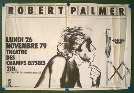 Robert Palmer - Original Concert Poster - Theatre CHAMPS-ELYSEES - Poster -19... - £106.03 GBP