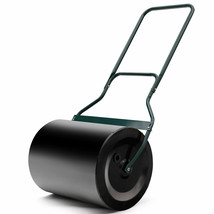 Outdoor Use 16&quot;x 19.5&quot; Heavy Duty Poly Push Tow Lawn Roller Poly Roller ... - £133.21 GBP