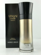 Giorgio Armani Code Absolu EDP 2oz/60ml Eau de Parfum Men Discontinued - £154.16 GBP