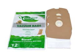 12 Bissell Vacuum Part A893 / Paper Bags, Allergen BGC3000, 12PK - $35.64 CAD