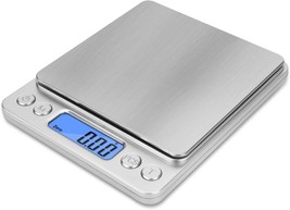 Next-Shine Gram Scale, Digital Pocket Scale Portable Mini Size 500G X 0.01G With - £31.67 GBP