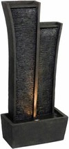 Ore Furniture FT-1218 41.5 in. Indoor-Outdoor Tower Fountain With Light - $448.57