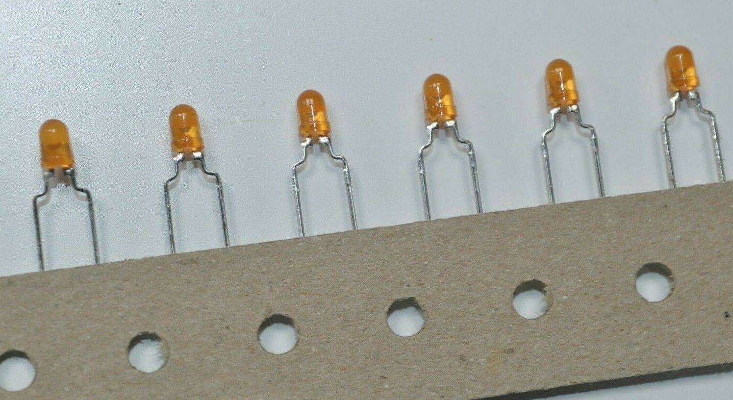 Case of 30,000 - LITE-ON LEDs T-1 Thru Hole 3mm Diffused Amber LTL-4271N... - $395.99