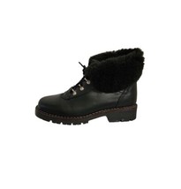Sorel chamonix women Leather Fur Lined ankle lace up boots Size 8.5 - £66.17 GBP