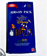 The Wonderful World of Disney Kids Add On Pack Trivia Game - £10.18 GBP