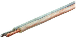 50 ft. GE 18AWG Speaker Wire - 2 Conductor - Clear - $8.00