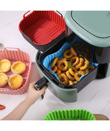 Multicolor Edible Silicon Square Air Fryer Tray Suitable For Air Fryer - $25.99