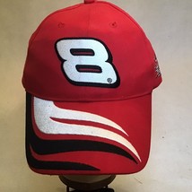 VTG NASCAR Budweiser Racing Hat Dale Earnhardt Jr Strap Back Hat Winners Circle - £14.73 GBP