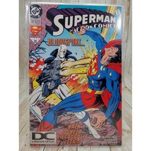 Action Comics #702 Superman - BloodSport DC Universe DCU Logo Variant 1994 - $9.72