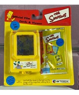 THE SIMPSONS OFFICIAL FILM CARDZ SET VIEWER, BLISTER PACK &amp; BONUS CARD B... - $19.78