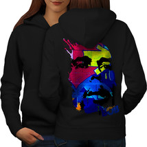 Bob Marley Splash Sweatshirt Hoody Color Face Women Hoodie Back - £17.57 GBP