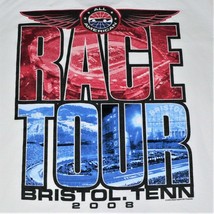 BRISTOL SPEEDWAY T-SHIRT ~ Sz XL ~ ALL AMERICAN RACE TOUR 2008 ~ vgc NASCAR - £11.67 GBP