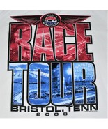 BRISTOL SPEEDWAY T-SHIRT ~ Sz XL ~ ALL AMERICAN RACE TOUR 2008 ~ vgc NASCAR - $20.36 CAD