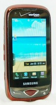 Samsung SCH-U820 Reality Verizon CITY RED Cell Phone touchscreen 3G Grade B - £11.97 GBP