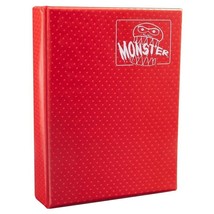 Monster Protectors Binder: 9-Pocket Mega Monster Holofoil Red - £33.58 GBP