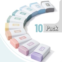 Mr. Pen- Erasers, 10 Pack, Pencil Eraser, Muted Morandi Colors - $5.49 CAD