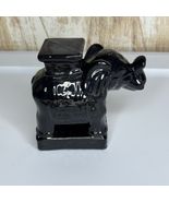 Black Ceramic Elephant Figurine - €8,68 EUR