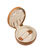 Decorebay Leather Zip Around Mini Jewelry Box Organizer Storage Case - B... - £20.71 GBP