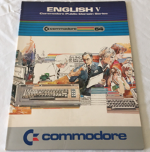 English V commodore public domain series folder with instructions and disk - £15.90 GBP