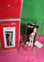 Carlton Heirloom 1959 Debut Barbie 091D 2013 Mattel Christmas Holiday Ornament - £23.34 GBP