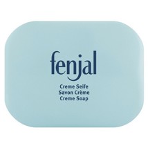 Fenjal cream soap bar in a plastic shell 100g made in Germany FREE SHIPPING - $9.89