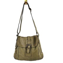 Fossil Shoulder Bag Green Adjustable Strap Outer And Inner Pockets Magne... - £16.61 GBP